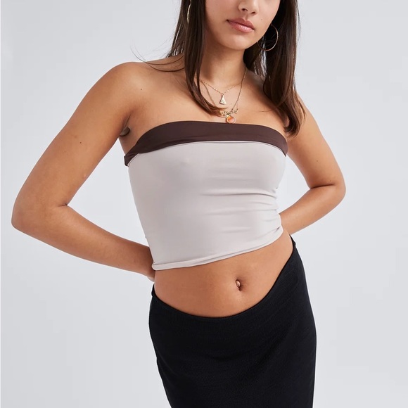 Susamusa Nova Top - Brown and Stone size XS - Picture 5 of 8